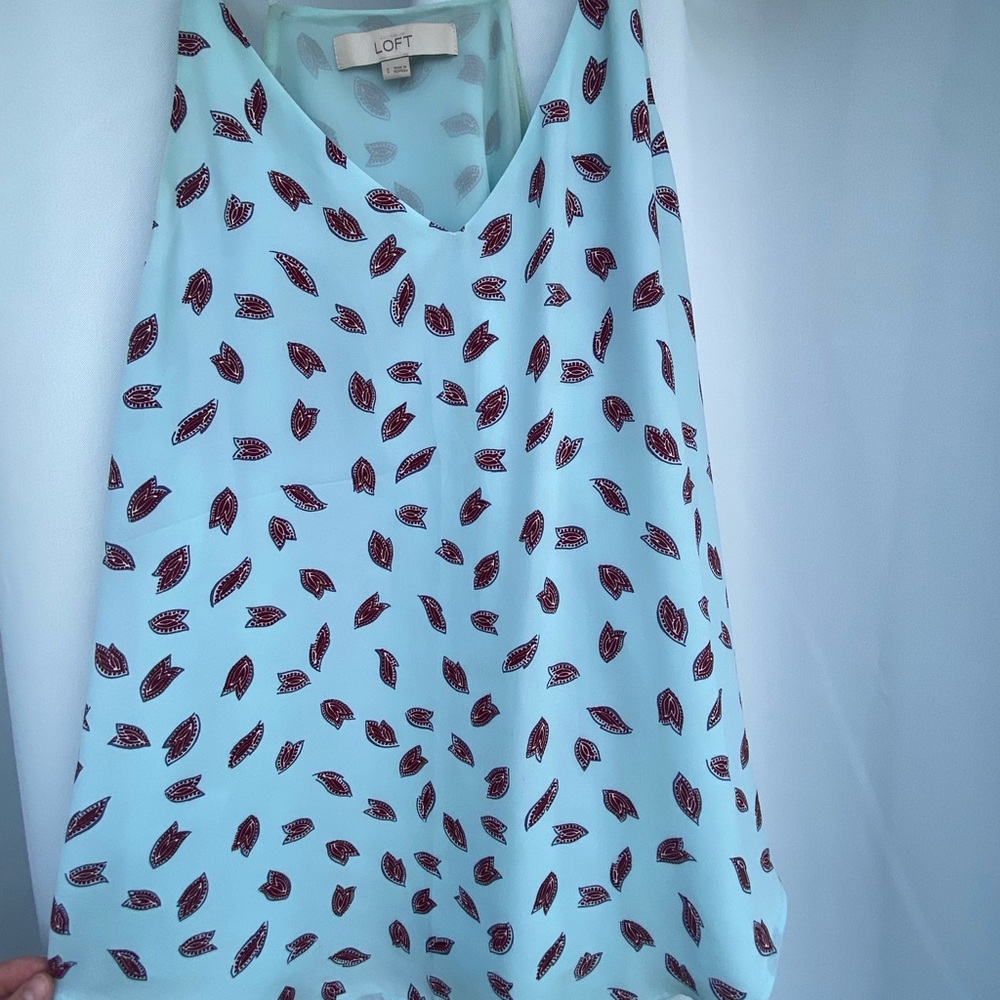 Light blue blouse